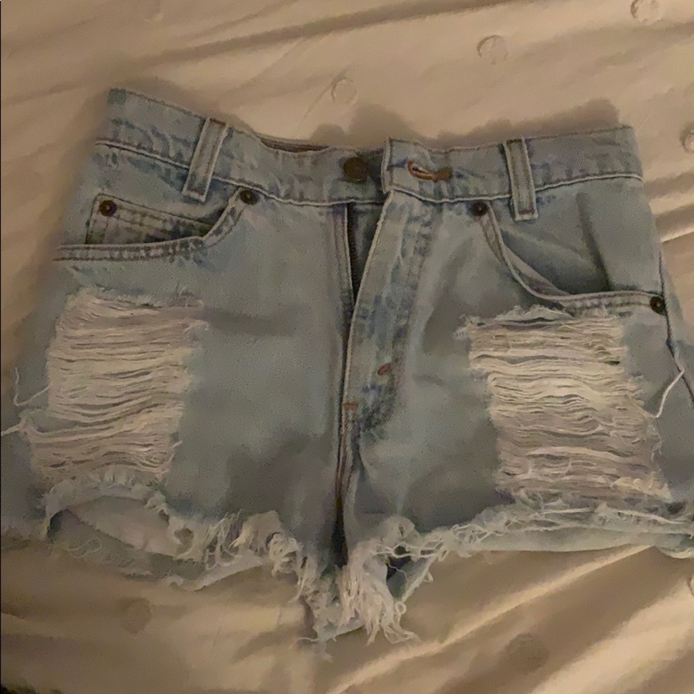 Vintage Levis Jean shorts